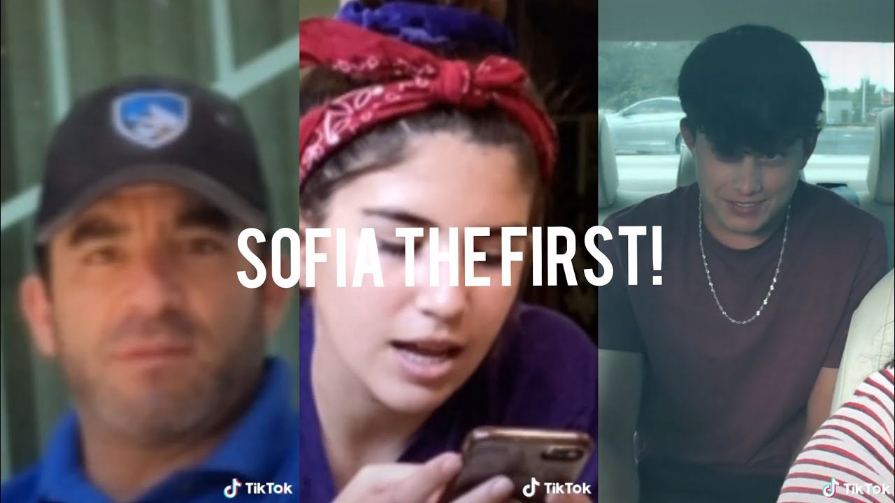 Sofia the first tiktok compilation (I was a girl in the village doing alright then I became...)
