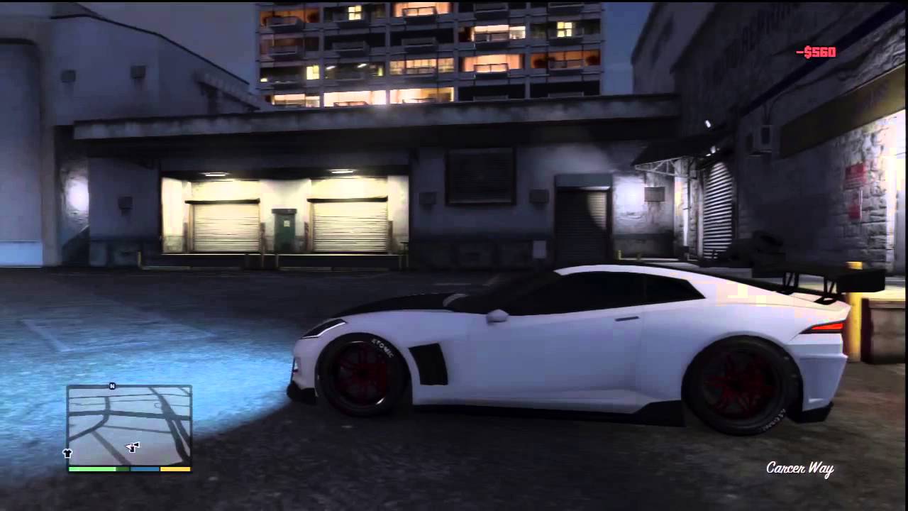 GTA V: Car Customization: Invetero Coquette, Sports (Corvette C7) HD