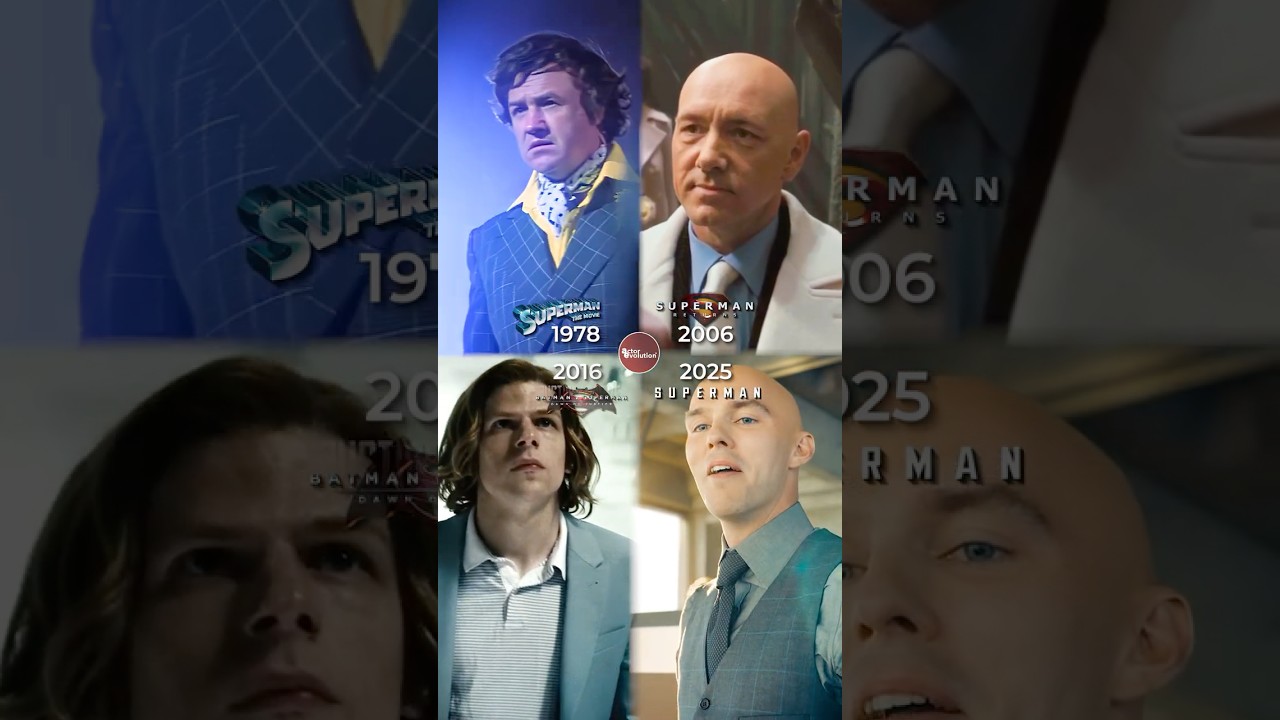 4 actors, 1 iconic villain. Best Lex Luthor?