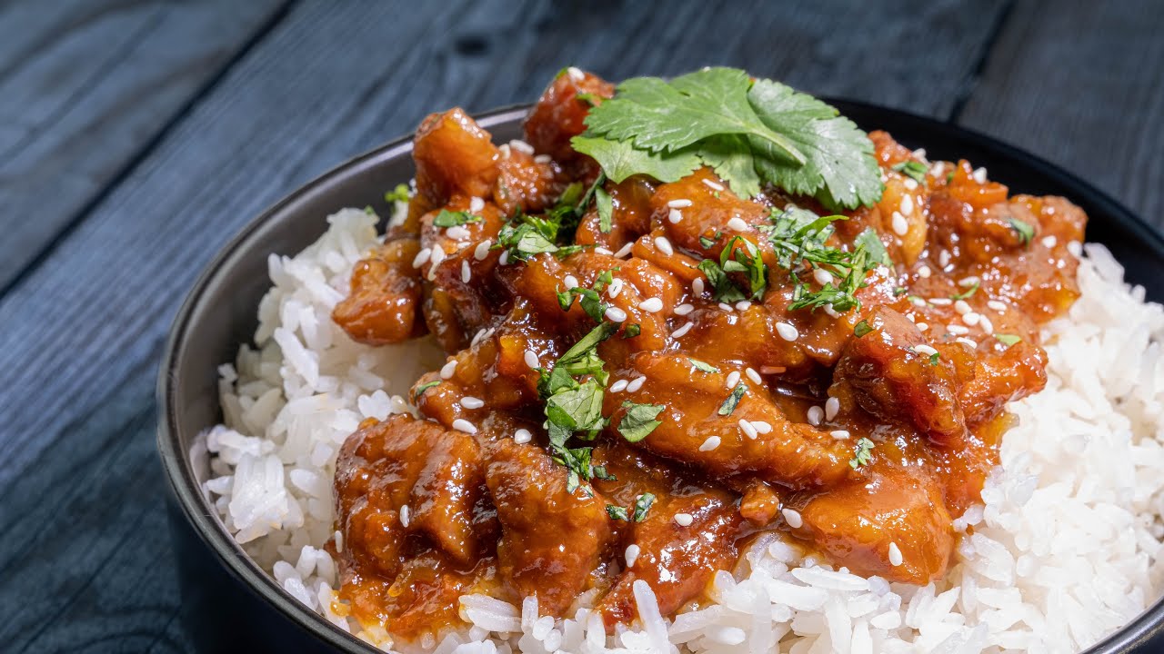 UN PORC AU CARAMEL simple et savoureux