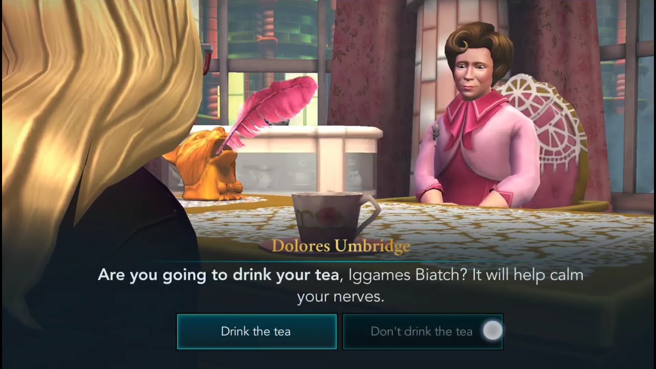 Don't Drink The Tea Harry Potter Hogwarts Mystery