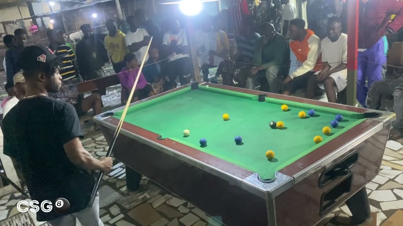 Paintsil vs Mike @ Bola-Top Pool Tournament. 🎱🇬🇭 #8ballpool #pool #poolhouse28 #snooker #2023