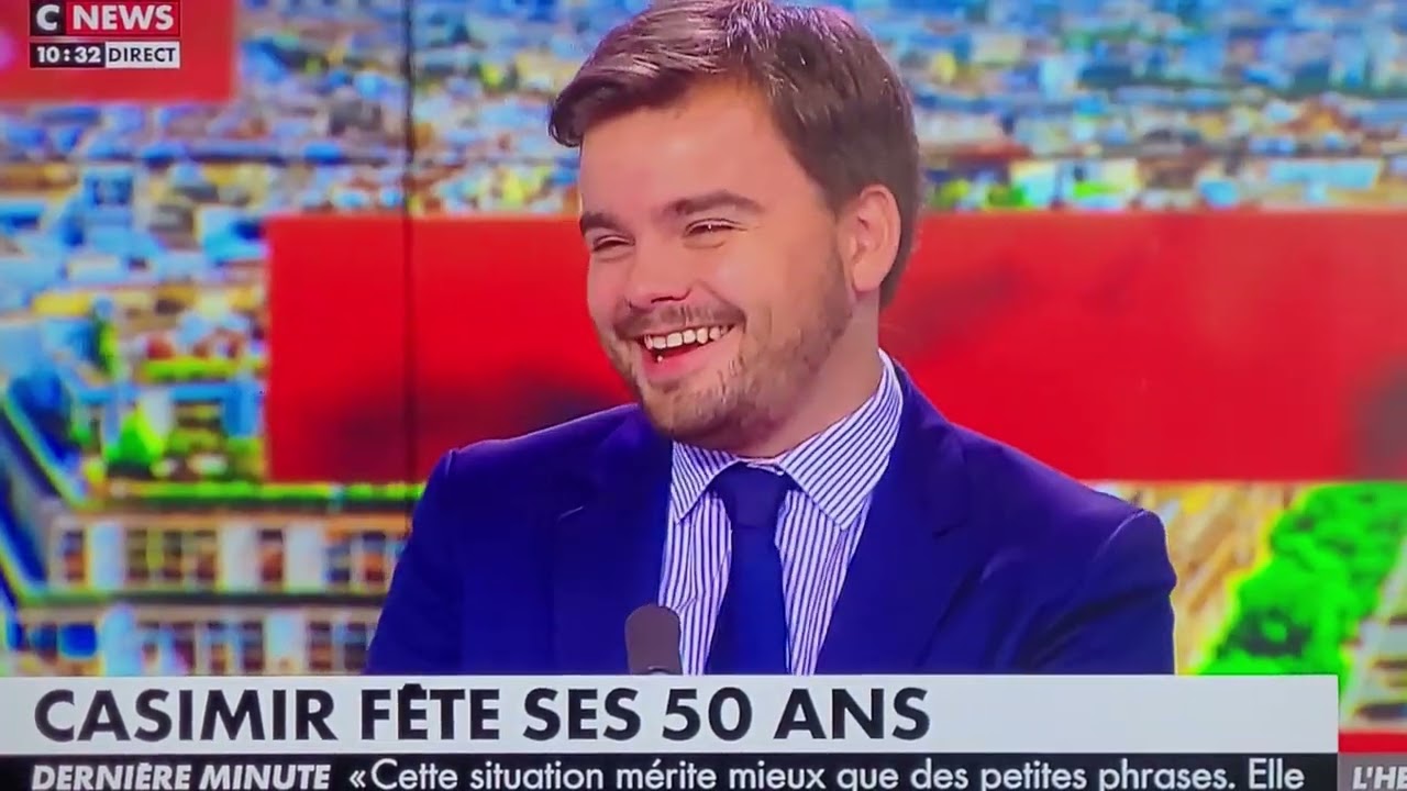 Casimir fait son retour sur Cnews ! Merci 🤗
