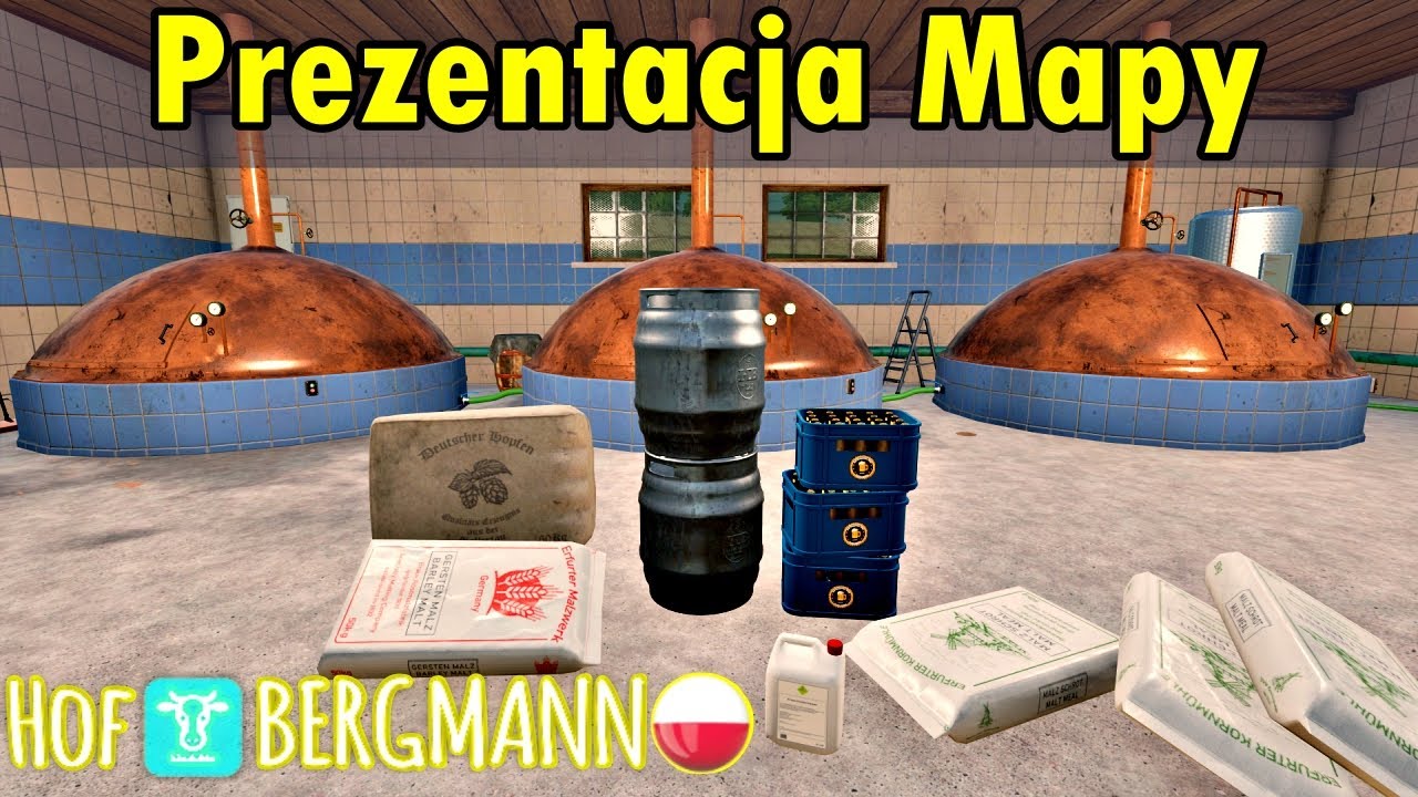 🔴  Produkcja Piwa. Hof Bergmann  LIVE ☆ FARMING SIMULATOR 22  - Anton
