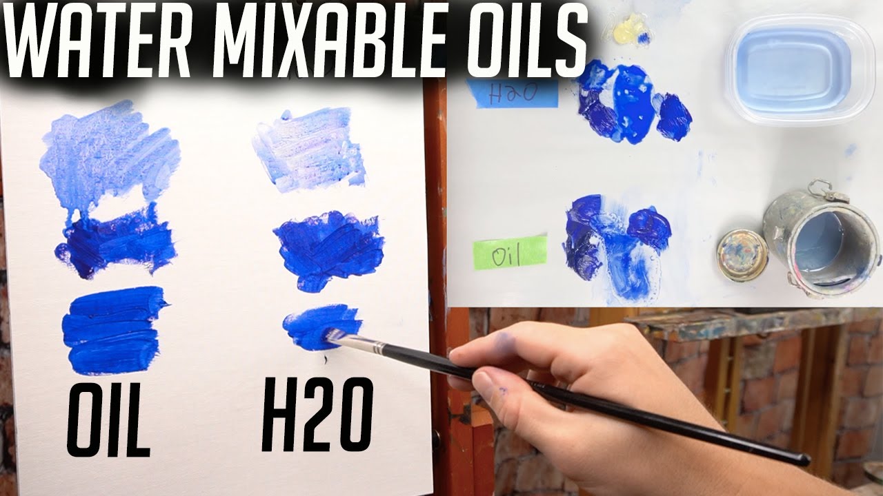 PAINT TALK: Water Mixable Oil Paint - Everything you need to know