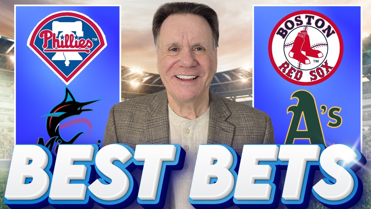 Прогнозы на MLB сегодня! Филлис против Марлинс | Ред Сокс против Атлетикс | Понедельник MLB