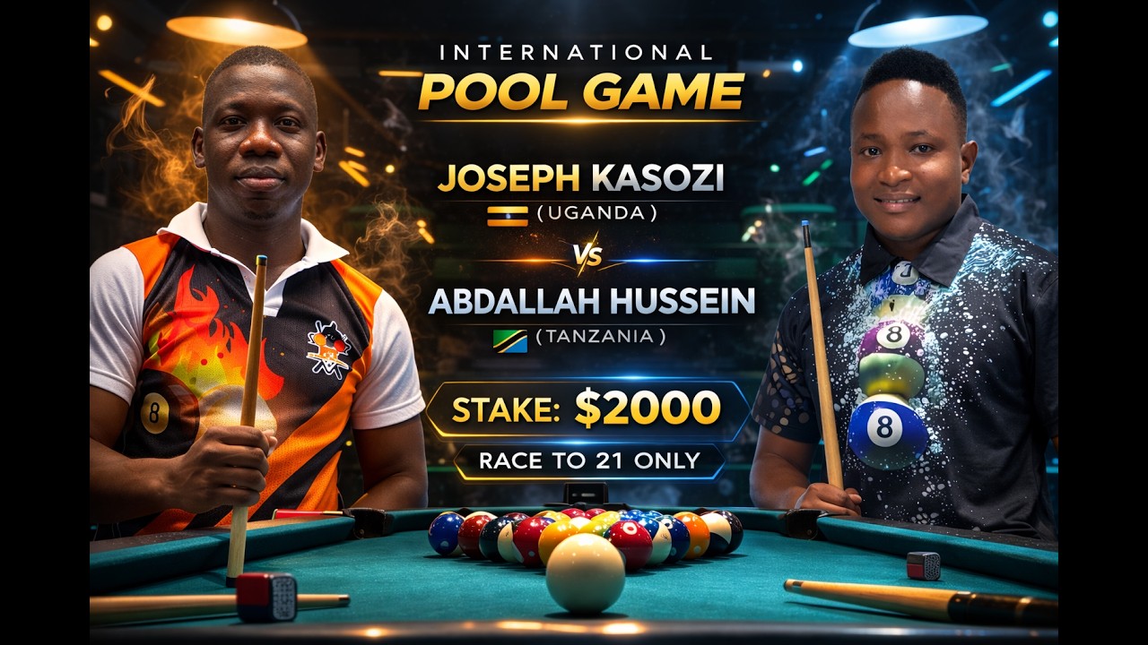 INTERNATIONAL GAME|TANZANIA vs UGANDA|RACE TO 21| STAKE $2000