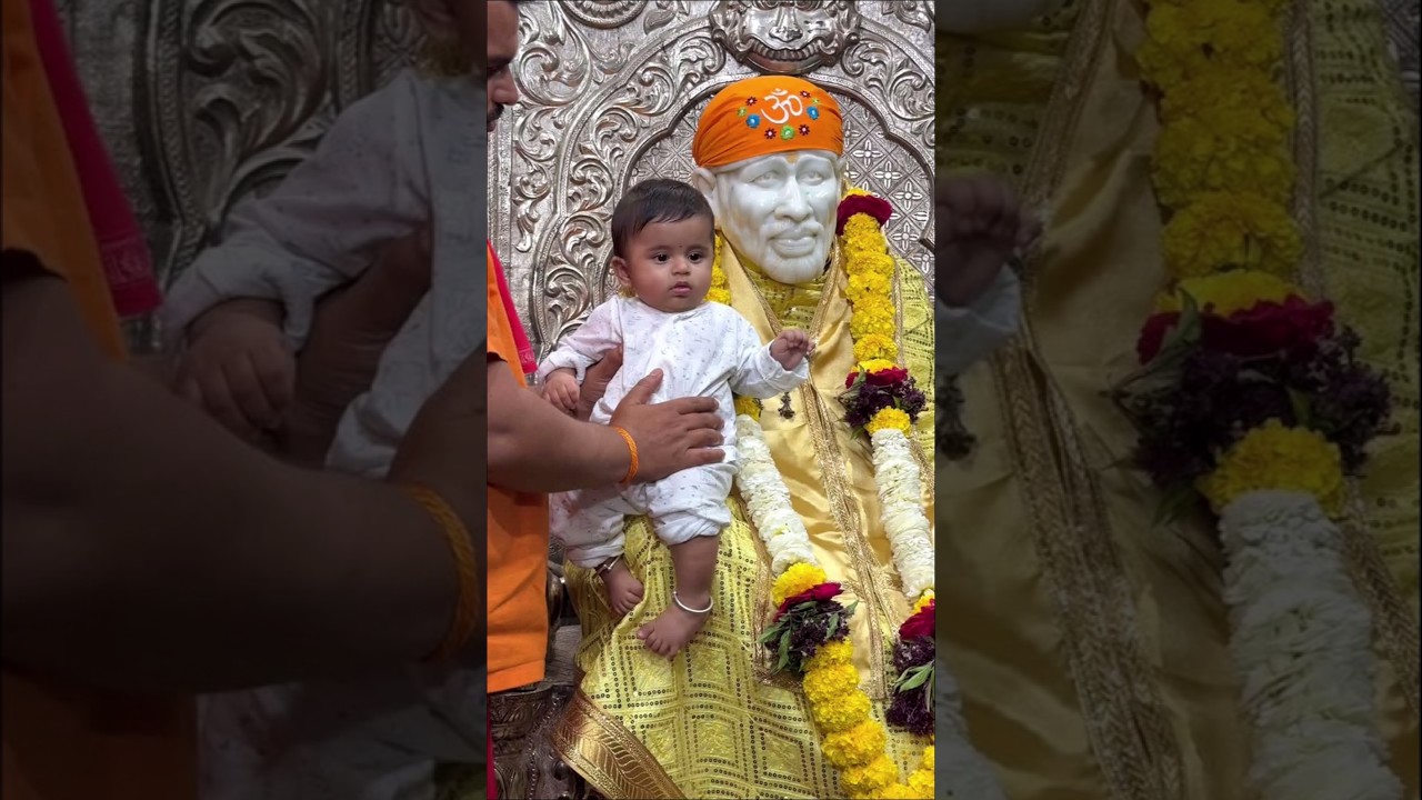 Miracle Child got blessings From Shirdi Sai Baba #shortsvideo