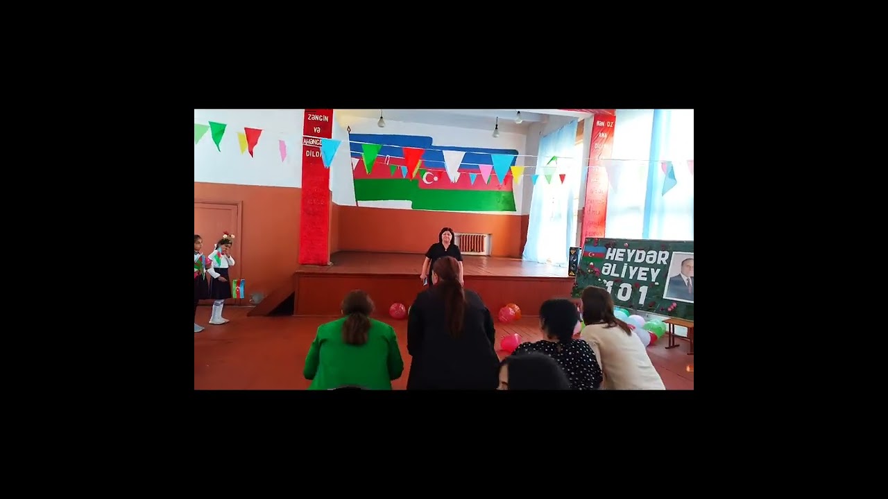 Ulu Önder Heydər Əliyevin anadan olmasının 101-ci il dönümü ilə bağlı məktəbimizdə tədbir keçirildi.