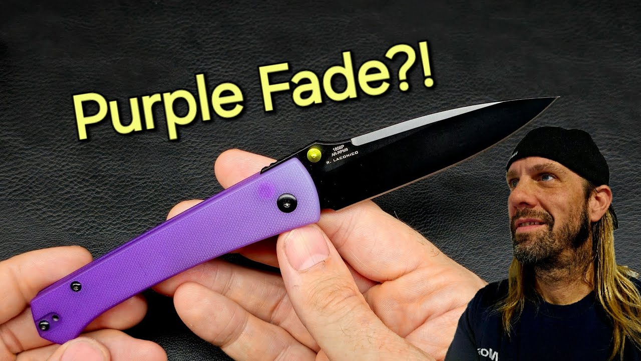Fade Dye Project #49! Artisan Cutlery Andromeda!