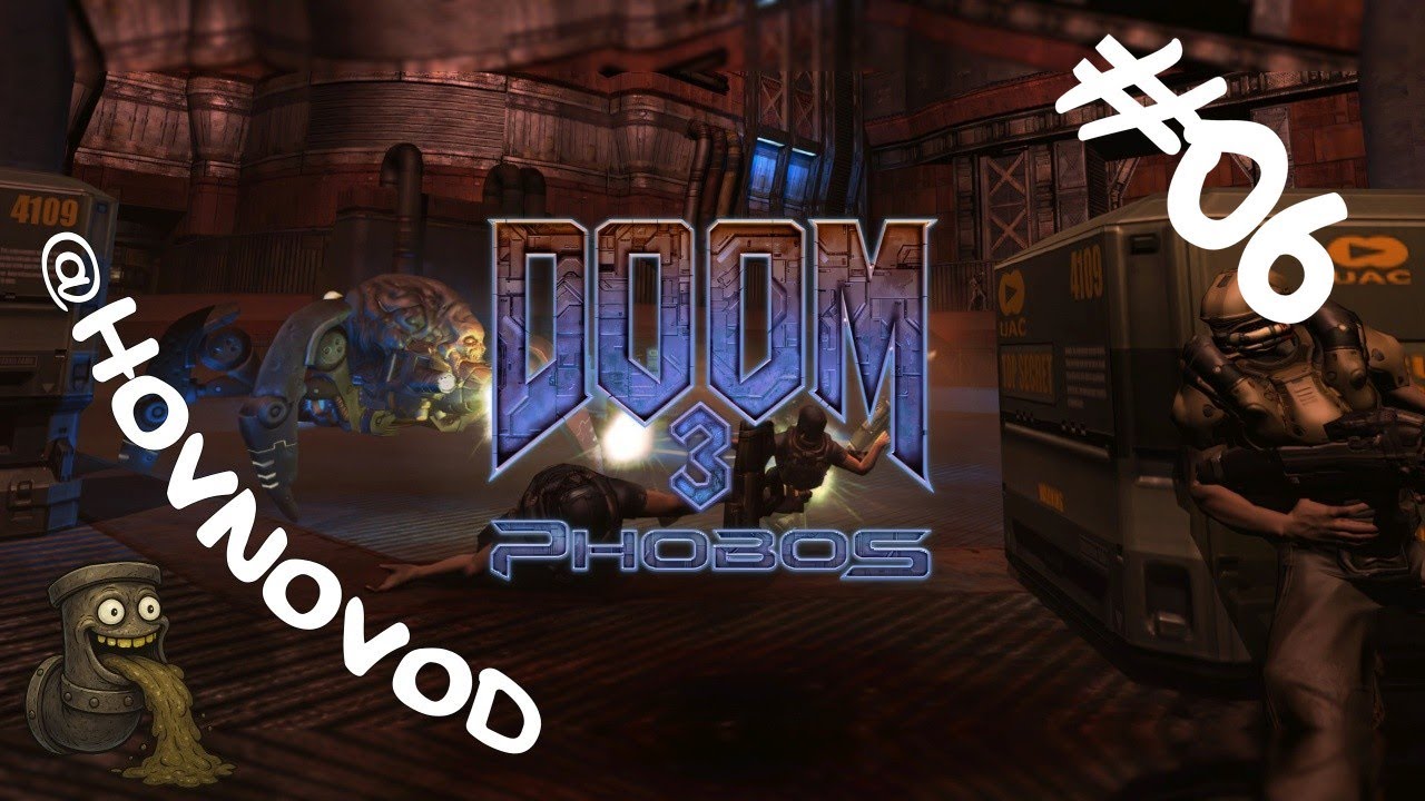 Doom 3: Phobos - Komunitní mód | #06 - Kapitola 5E1 | CZ / SK Let's Play / Gameplay | 4K | @HovnovoD