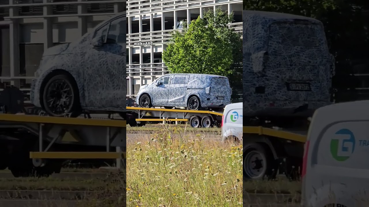 Mercedes Erlk&ouml;nig VLE prototype * die neue V-Klasse * New V-Class 2026 VAN.EA #shorts