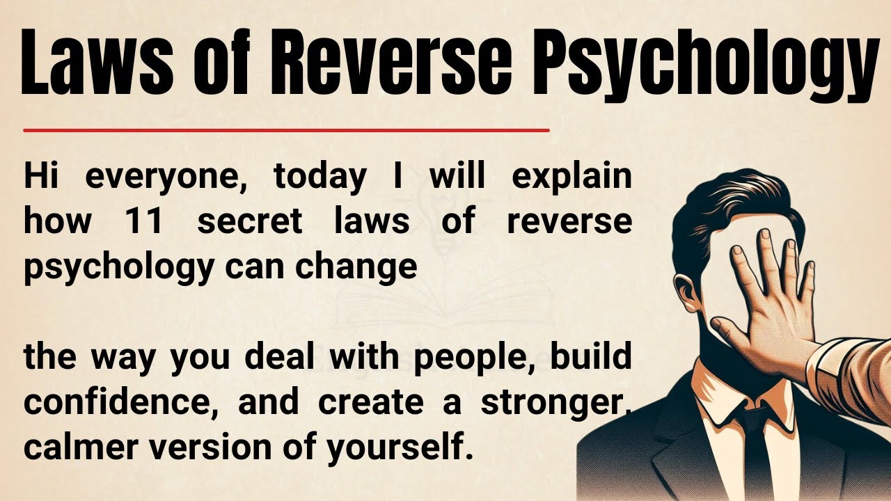 The Hidden Power of Reverse Psychology 👺 || 11 Laws You Must Know to Master Human Behavior 🔥