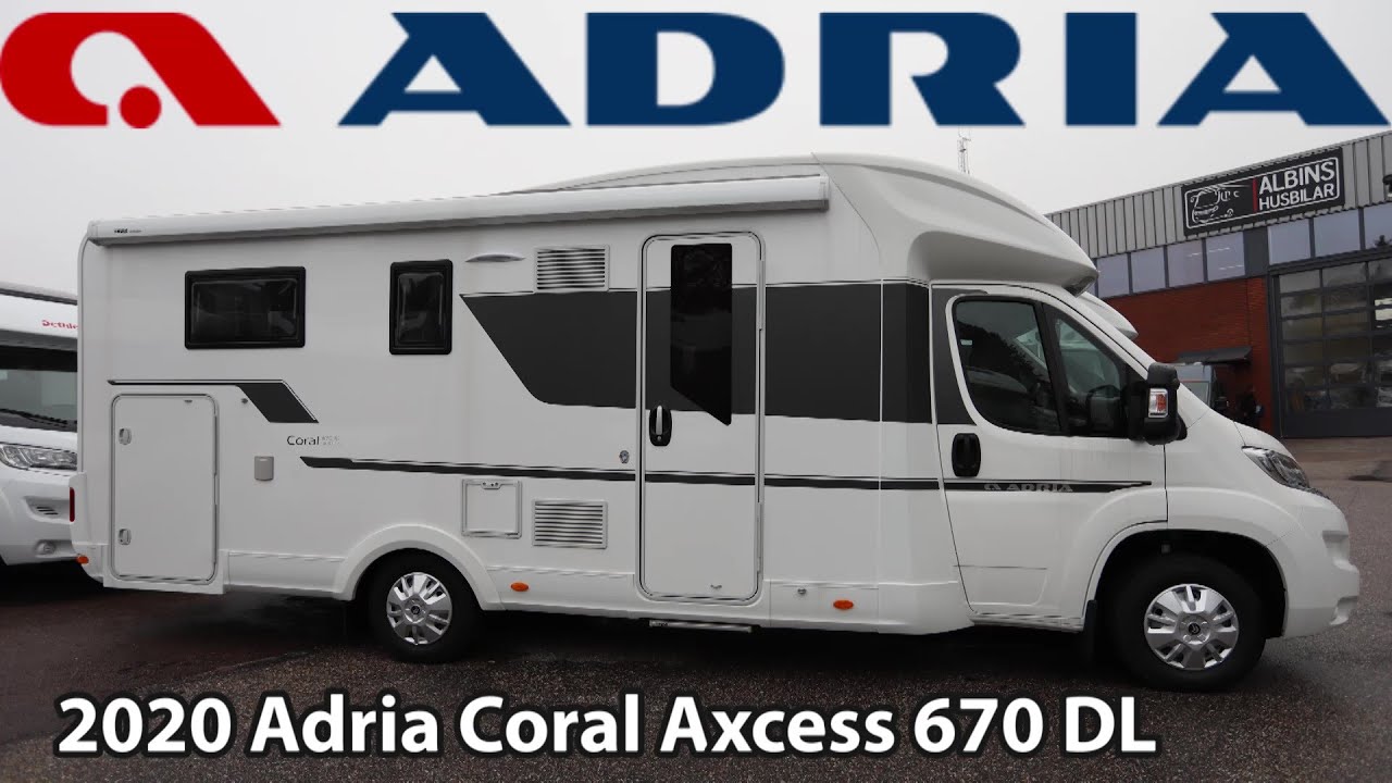 Adria Coral Axcess 670 SL 2020 Motorhome 7,50 m