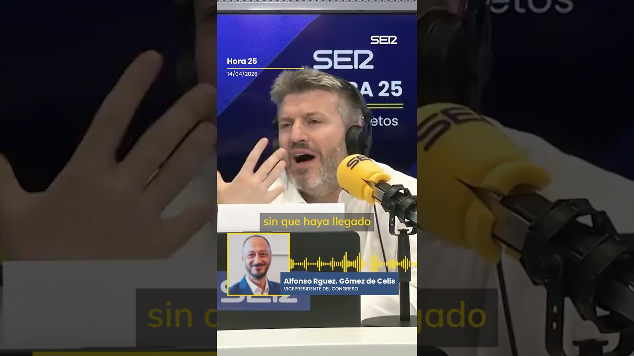 G&oacute;mez de Celis tras ser increpado por un diputado de Vox : 