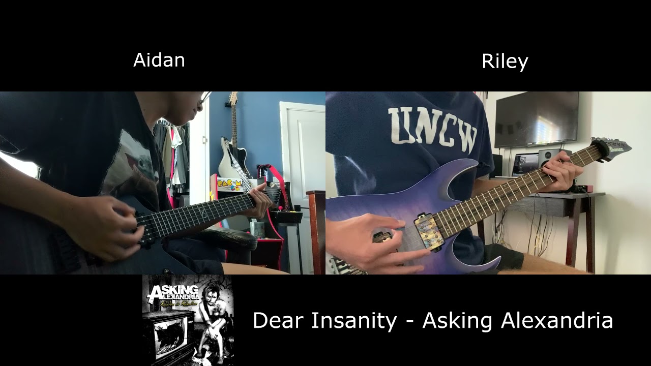 Asking Alexandria - Dear Insanity (Dual Guitar Cover)