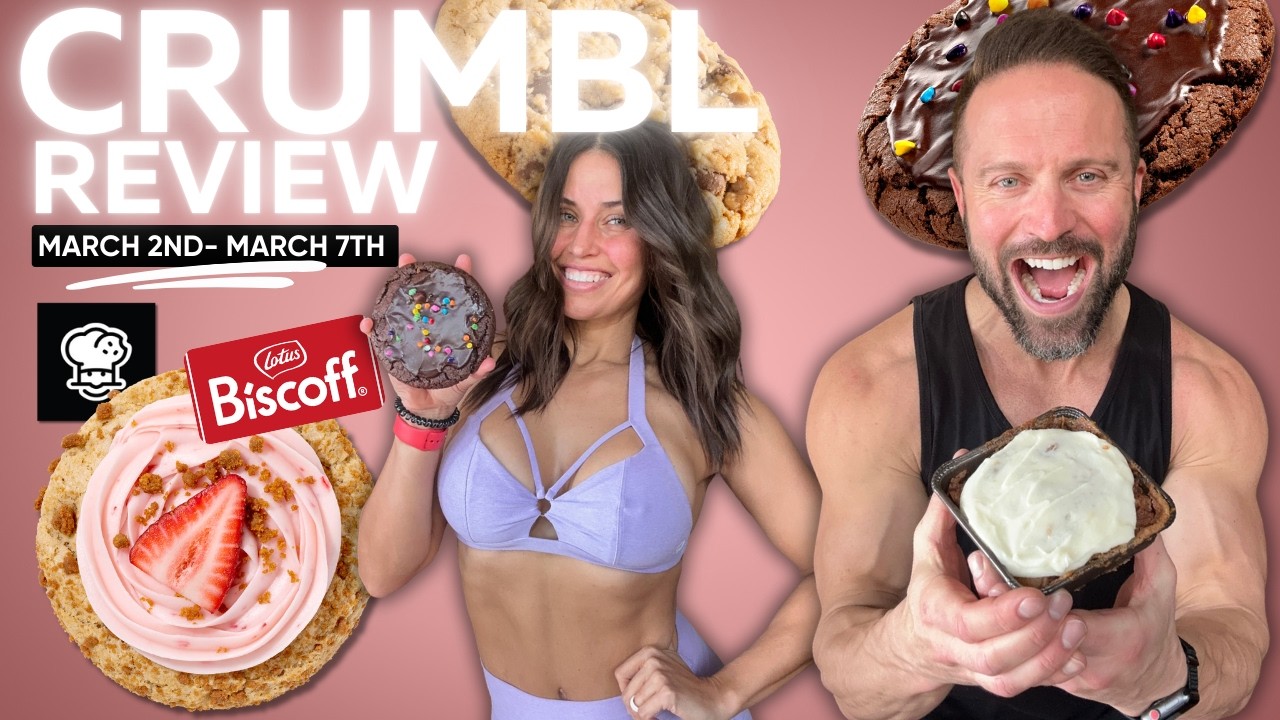 Gym Bros Rate Crumbl Cookies 4 NEW Cookies (Brutally Honest Review) 💪🍪