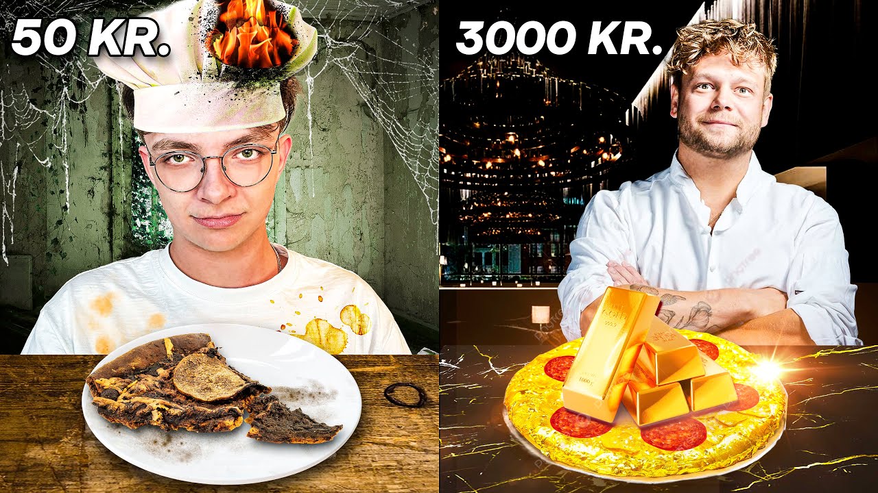 Danmarks DYRESTE pizza vs FlowiS' BILLIGE!