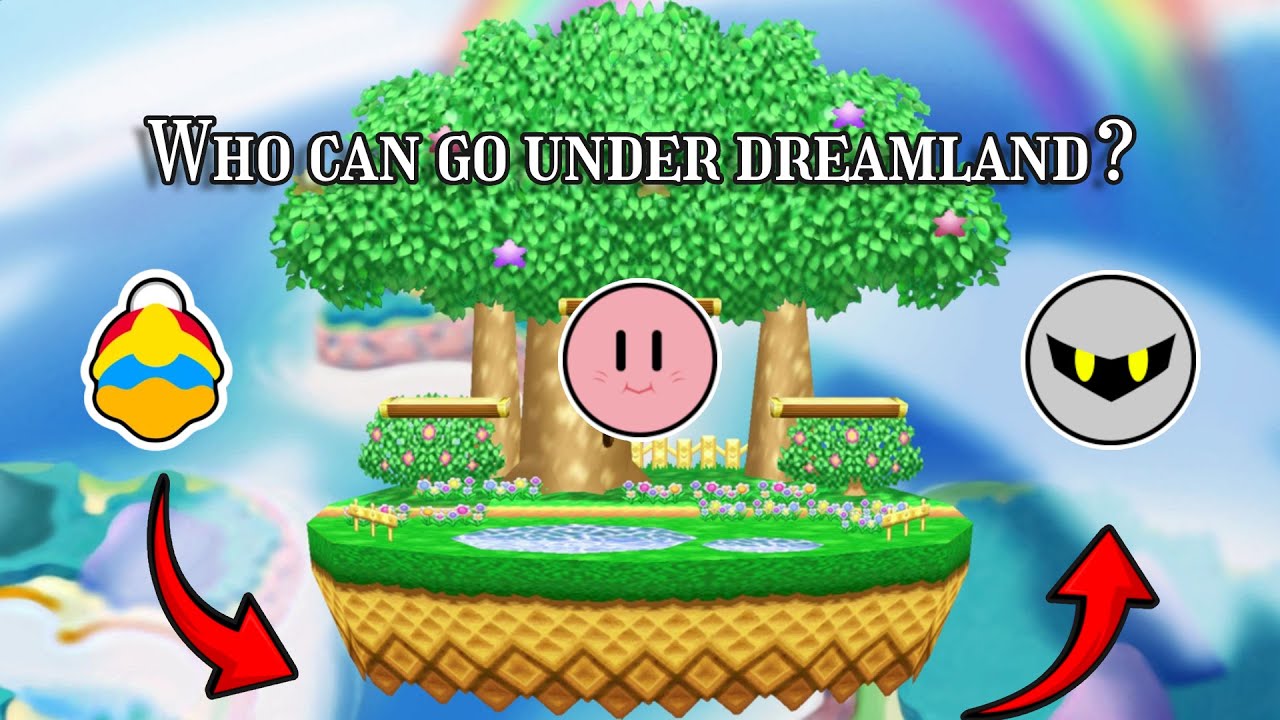 Who can go under Dreamland in Smash Ultimate?