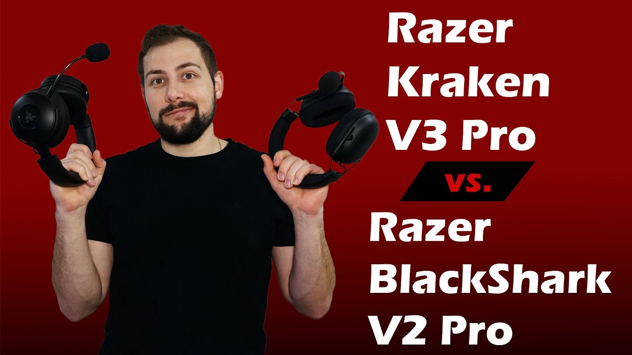 Razer BlackShark V2 Pro vs Razer Kraken V3 Pro