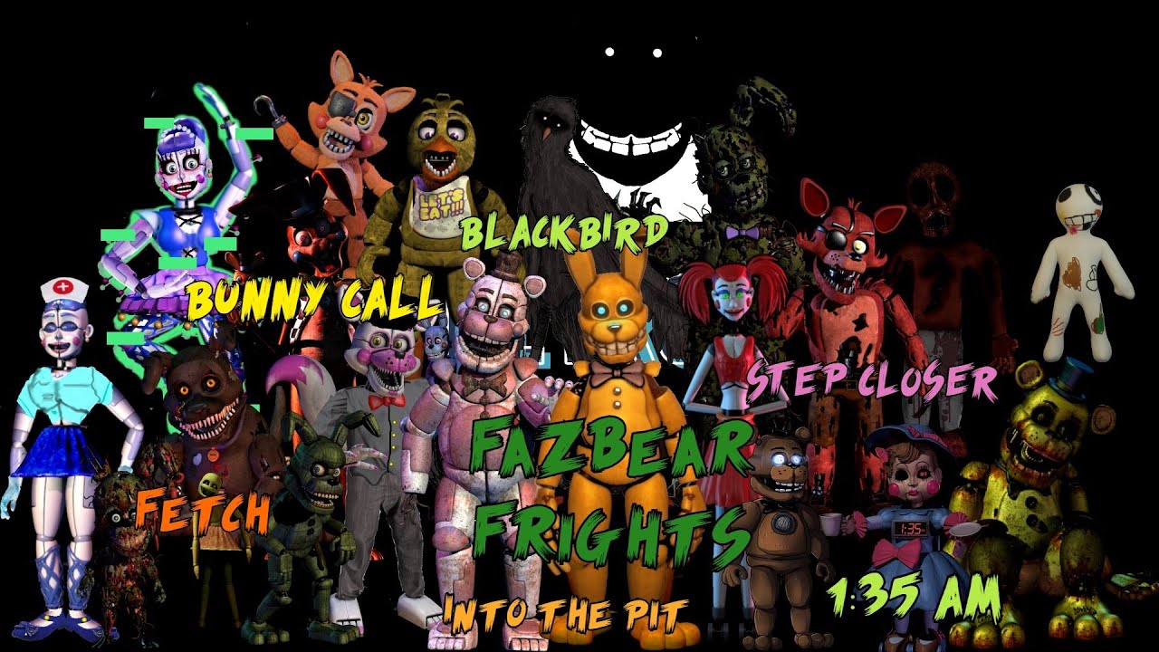 Fazbear Frights Characters Songs (1-6)