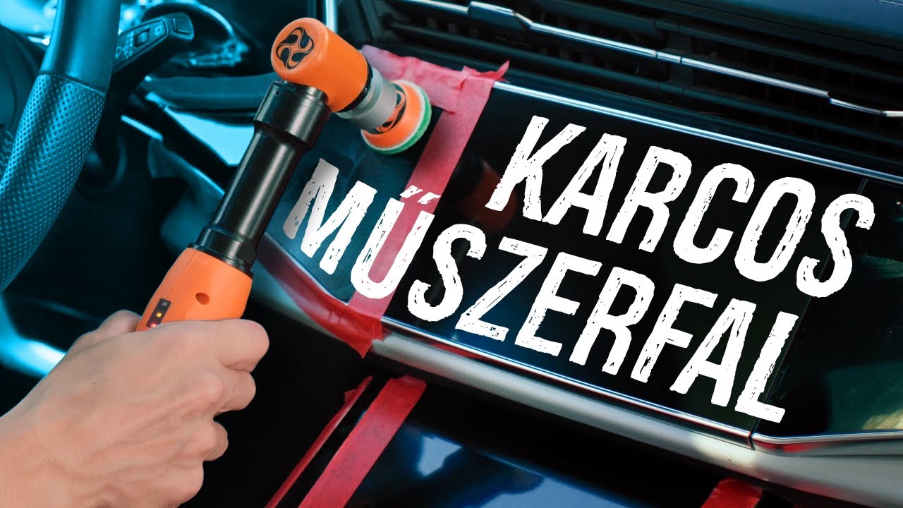 Karcos műszerfal? | Zongoralakk polírozás
