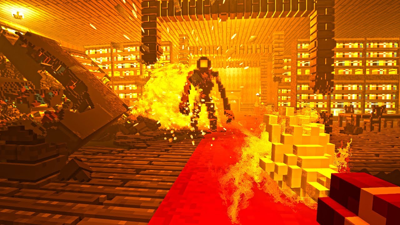 Experiments With FireBending In Doors Map | Teardown NG