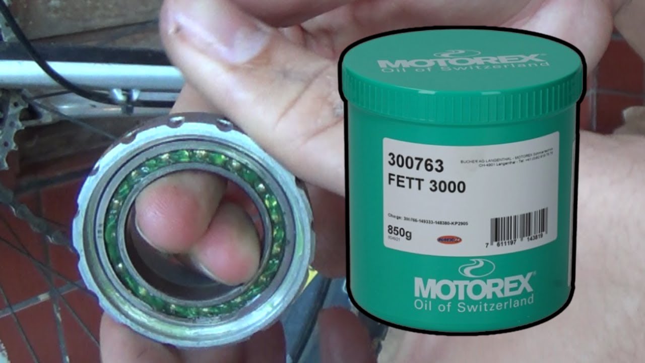Shimano Hollowtech Após Motorex