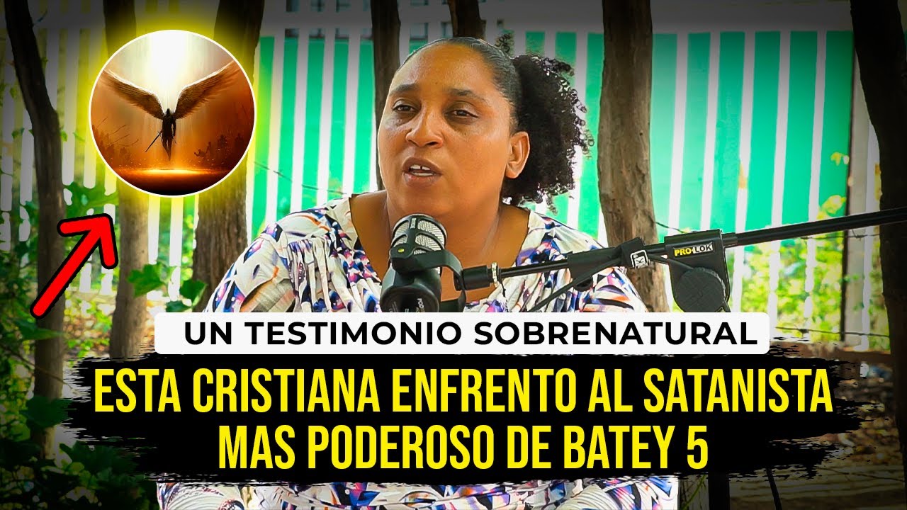 CRISTIANA SE ENFRENTA AL SATANISTA MAS PELIGRO DE UN BATEY (testimonios cristianos impactantes)