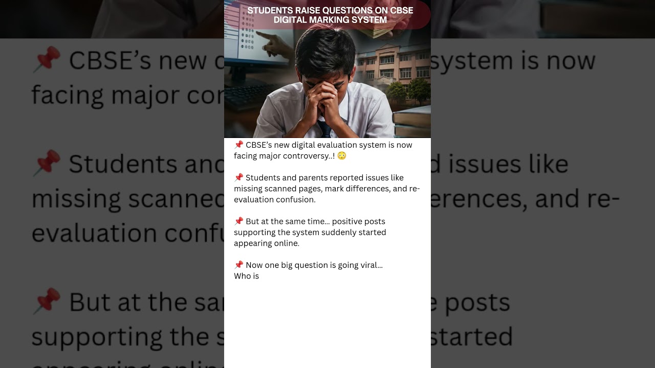Why Is CBSE&rsquo;s OSM System Being Defended Online? 🚨 #viralnews