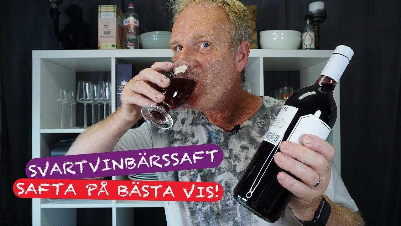 Svartvinbärssaft |  Safta på bästa vis!