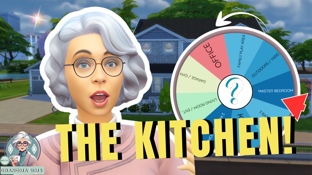 Sims 4 Build Challenge | I Let A Wheel Create My Dream Family Home