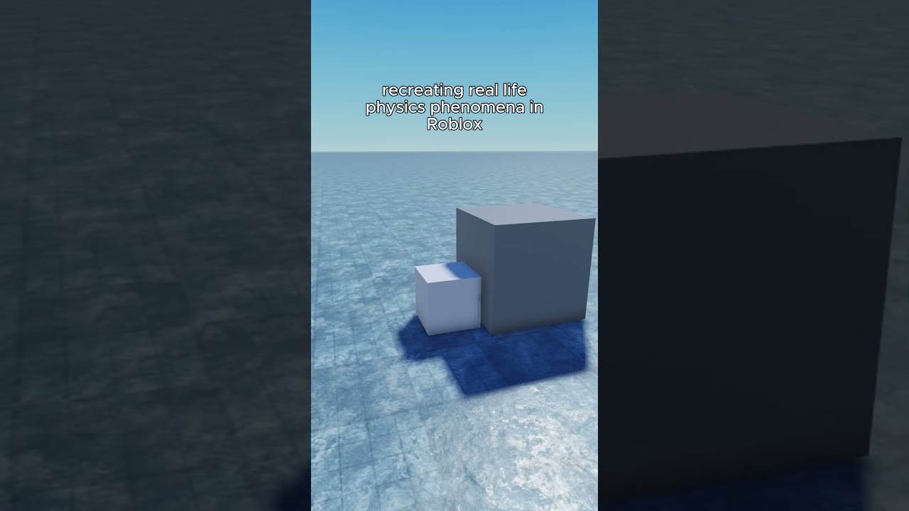 Моделирование Пи-блока в #roblox #physics
