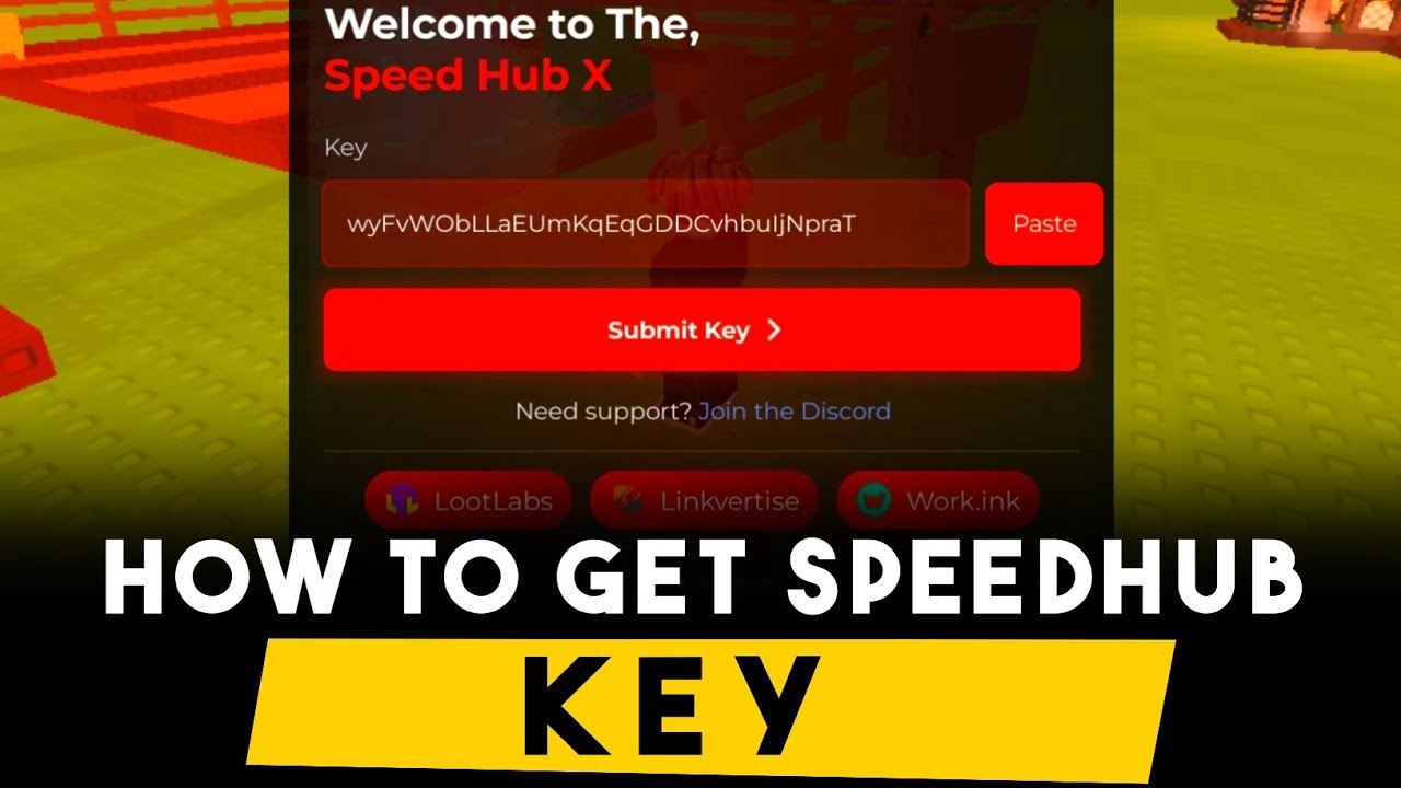 HOW TO GET SPEEDHUB KEY FULL TUTORIAL