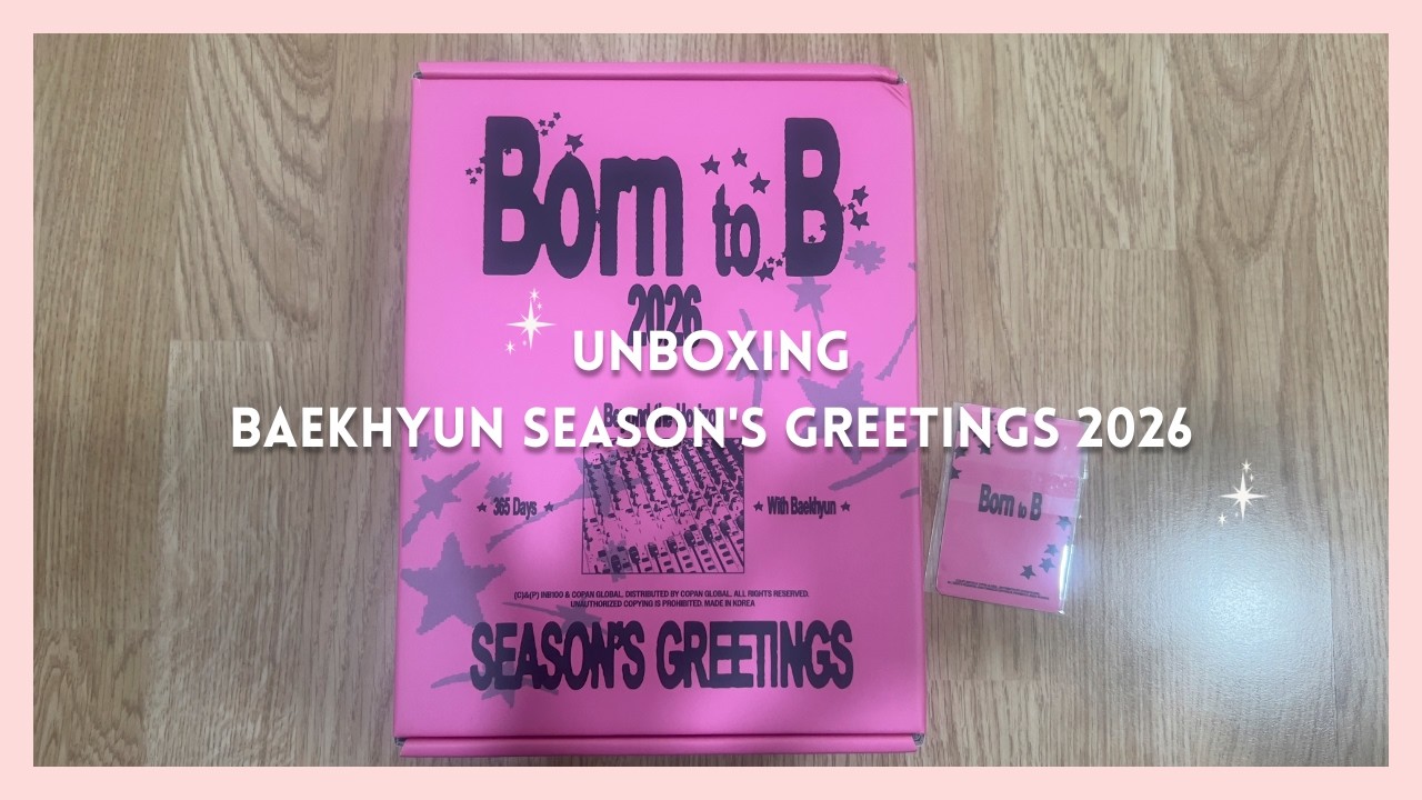 UNBOXING | BAEKHYUN SEASON'S GREETINGS 2026