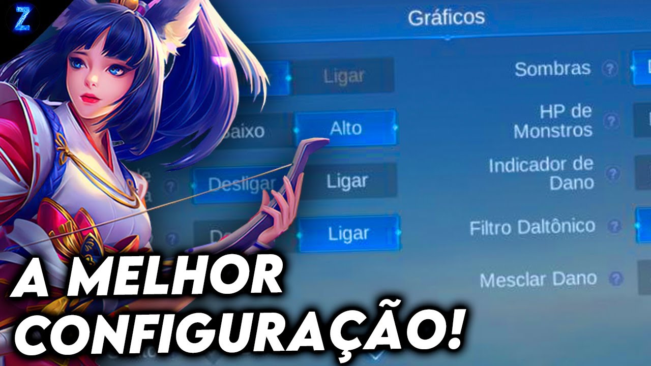 A MELHOR CONFIGURAÇÃO 2024 PARA JOGAR MOBILE LEGENDS