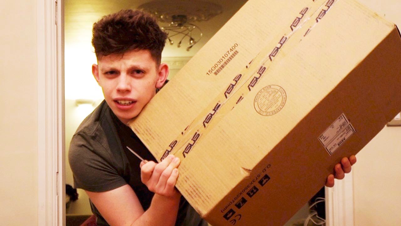 ASUS sent me another MASSIVE CARE PACKAGE!!