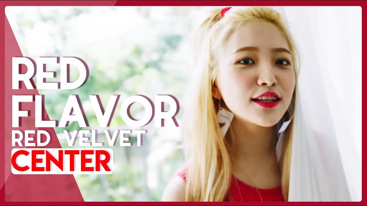 RED VELVET - Red Flavor: Center Distribution (RANKING)
