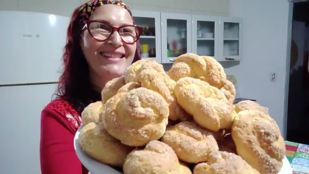 BOLACHA DE IOGURTE COM MEL / COMO FAZER