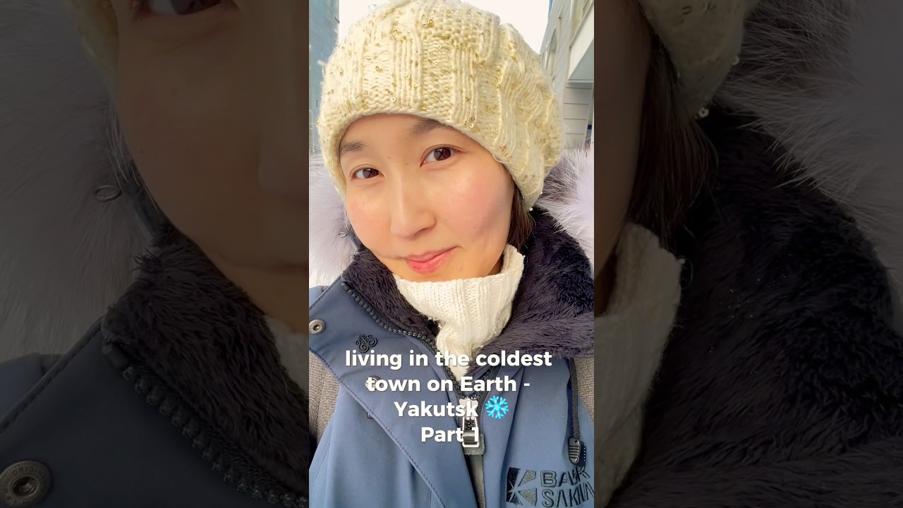 Things that I don&rsquo;t do outside living in the coldest city Yakutsk part 1 #yakutia #sakha #cold
