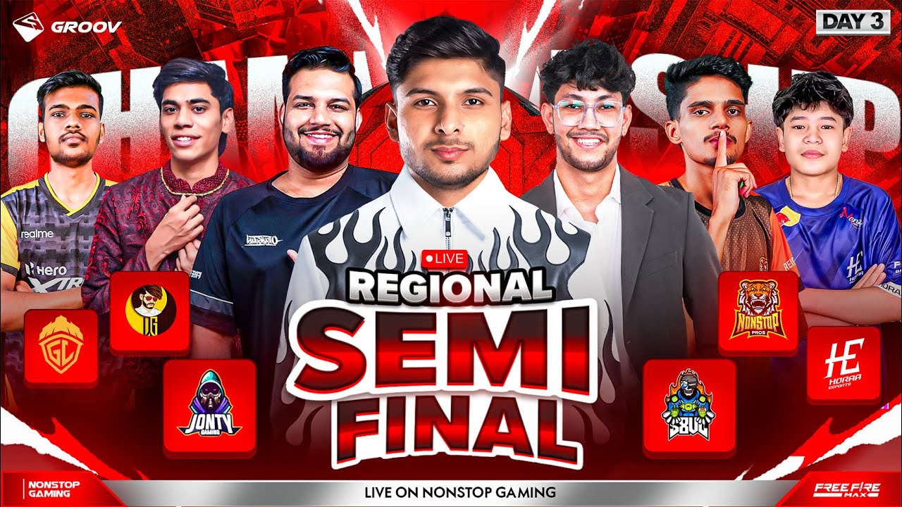 ASIA CHAMPIONSHIP SEMI FINAL DAY-3 GRP BxC 🔥🥶 || FT- NG, S8UL, NXT, UG, HH, HORAA  #nonstopgaming