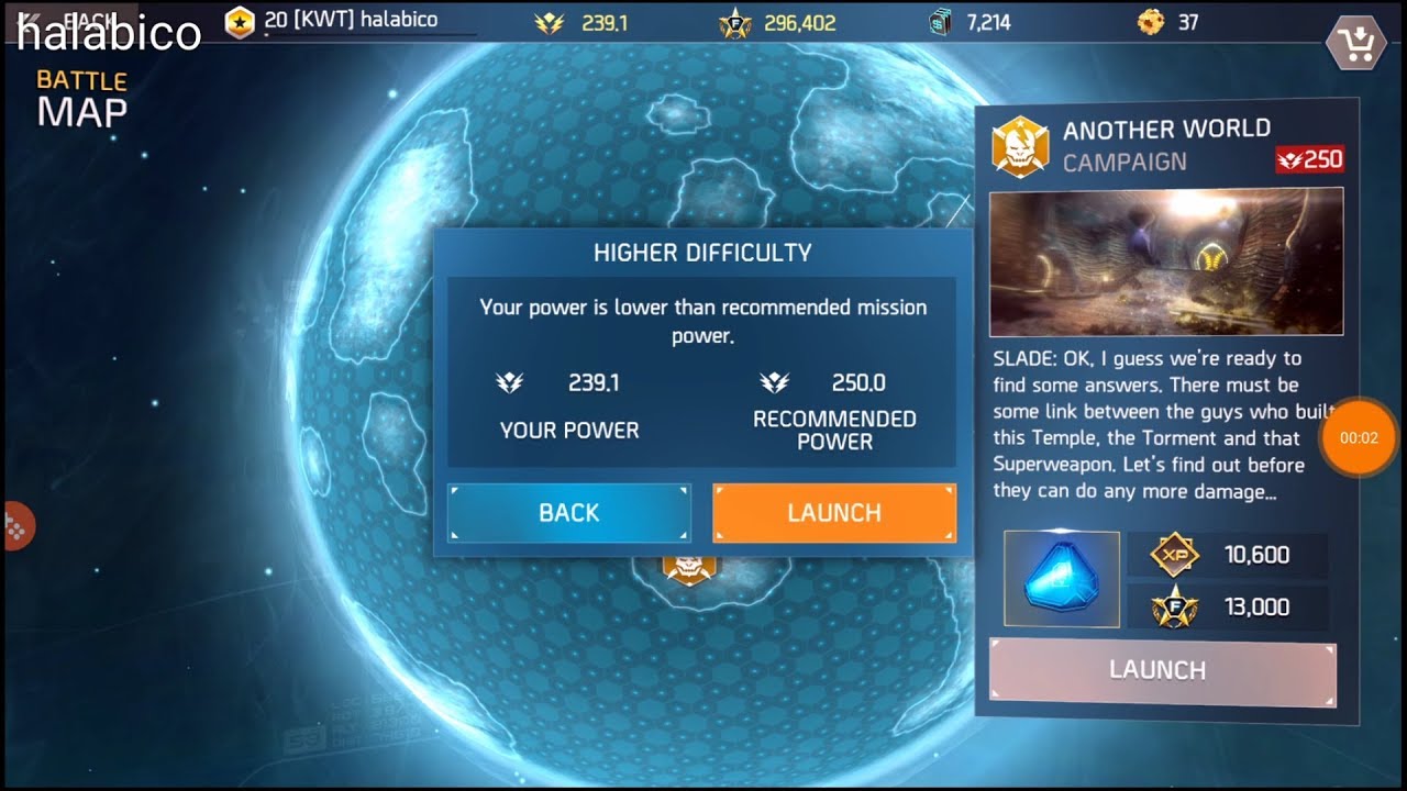 Another World - Campaign - LAST Mission - (Rank 20+4) - ShadowGun Legends