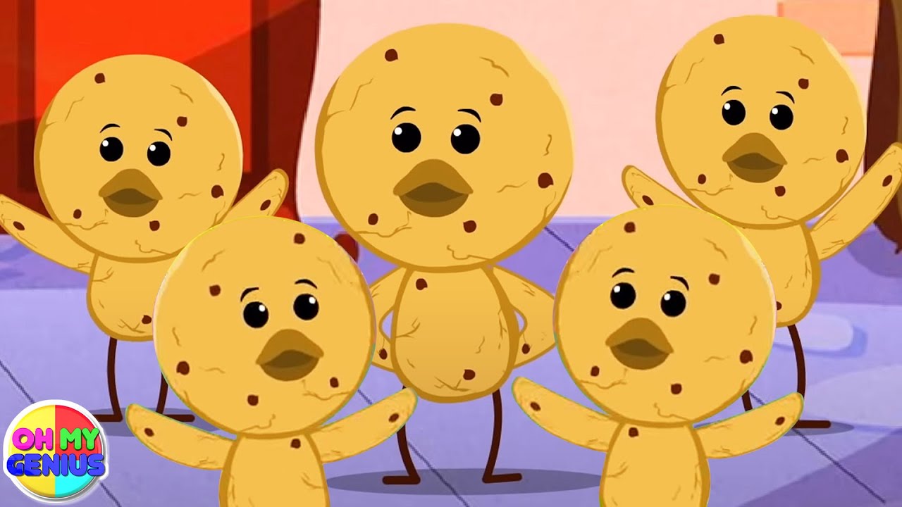 Five Little Ducklings Jumping On The Bed | Duck Song |