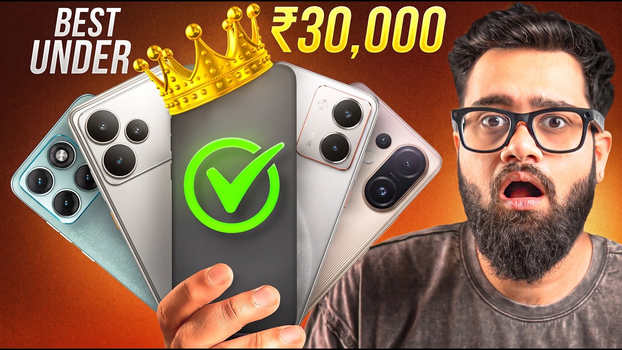 Top 5 Best Mobile Phones Under ₹30000⚡Amazon & Flipkart Sale 2026 | Best Phone Under 30000 😱