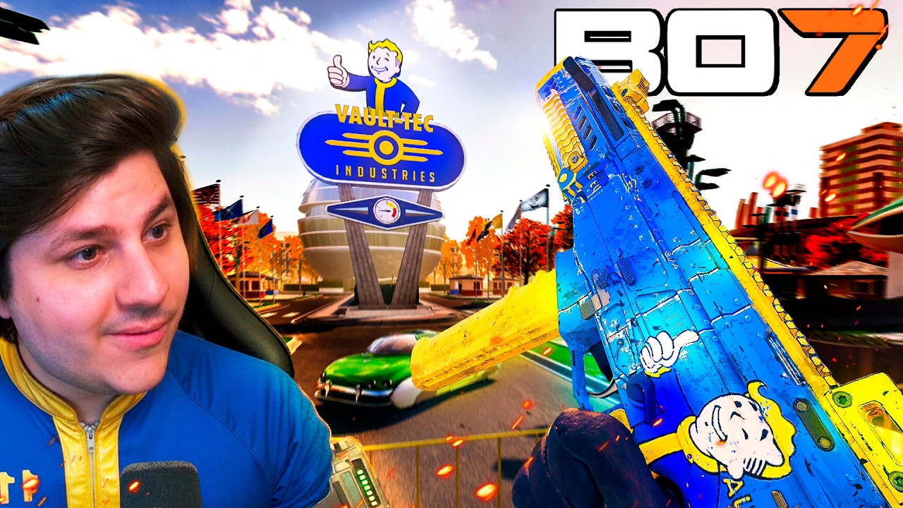 FALLOUT ☢️ CHEGOU ao COD BLACK OPS 7 e FICOU... INCRÍVEL?! (SKINS e MODOS)