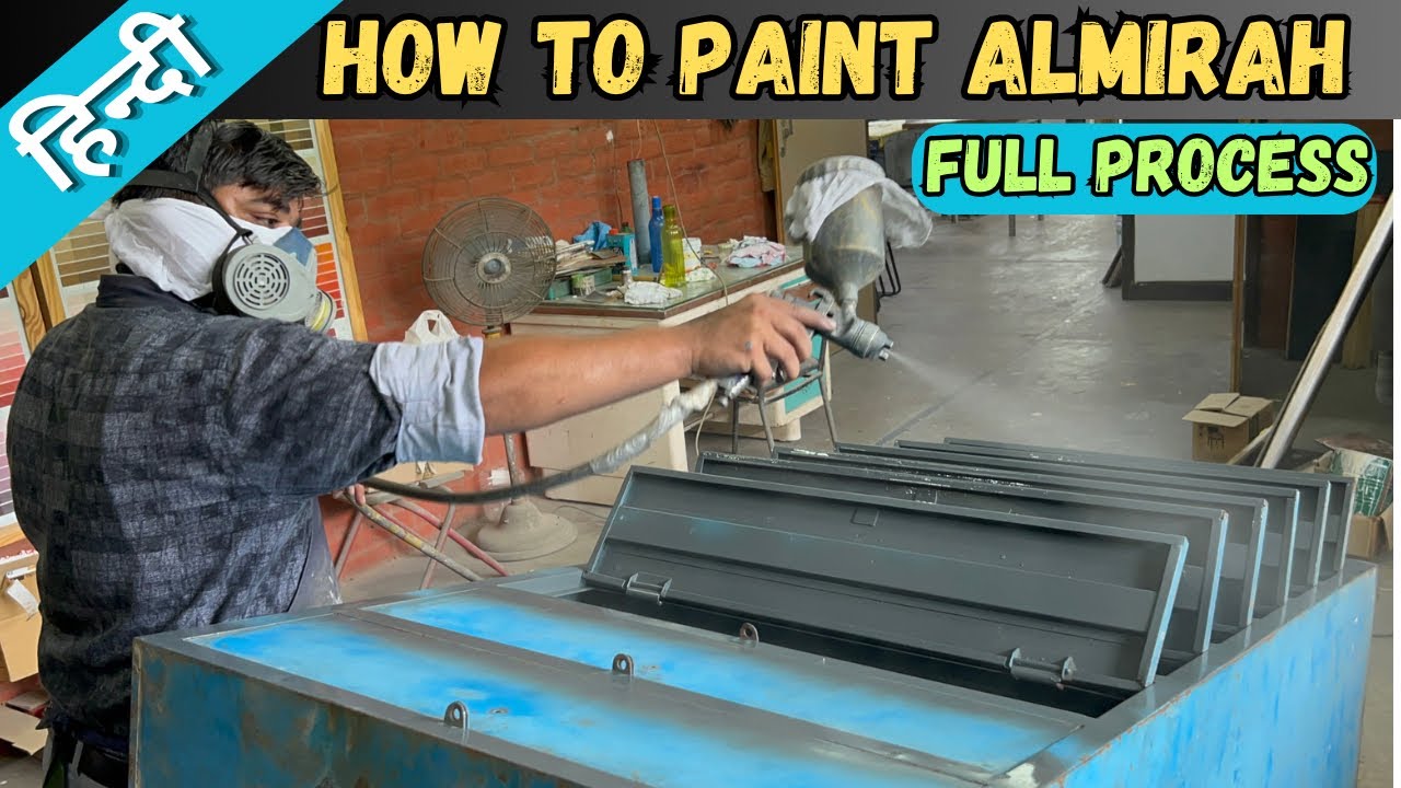 How to paint Almirah at Home | अलमीरा कैसे पेंट करें | How to Repaint Steel Almirah with Spray Paint