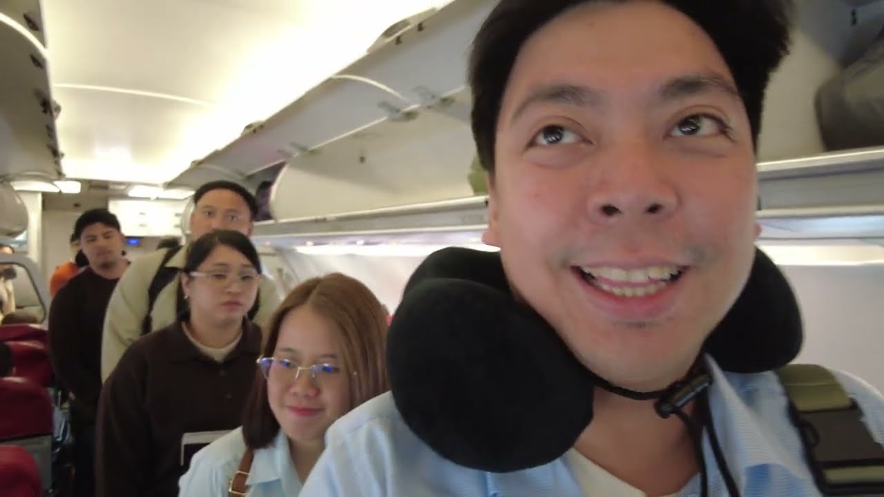 Вылет из Манилы в Осаку, Япония, рейсом AirAsia (1 ноября 2025 г.)
