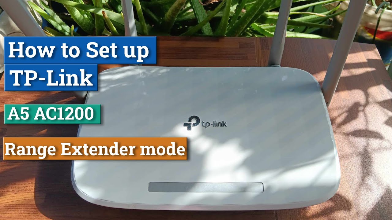 How to Set up Range extender mode for TP-Link Archer A5 AC1200 dual band wi-fi router (Tagalog)