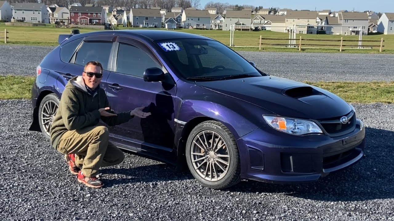 The 2013 Subaru WRX Hatchback is Cheap Fun with a 5 speed Manual!