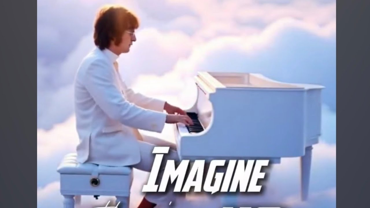 SOMEDAY  in  Valhalla : John Lennon tributary , Lyrics by DoMazz63 #imagine